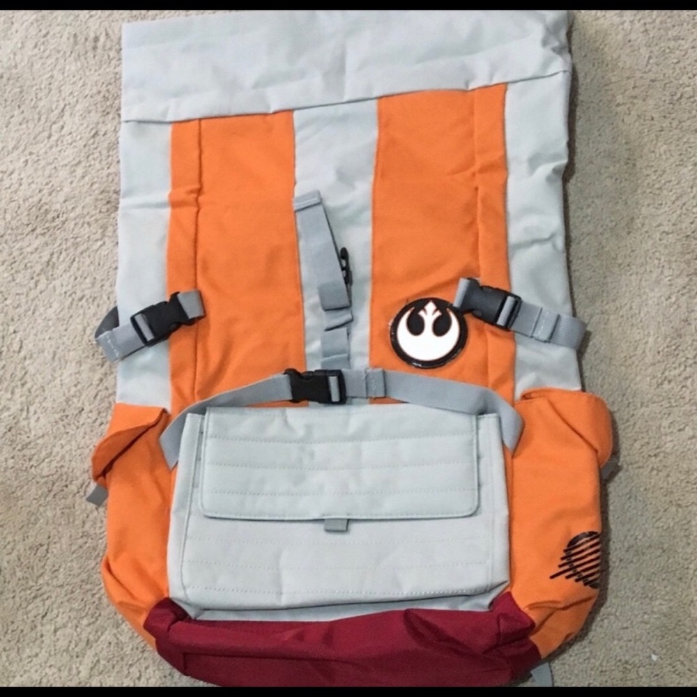 Star Wars roll top backpack